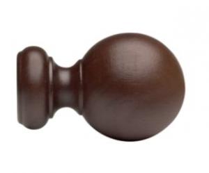 2" Wood Trends Ball Finial - 083 - Mahogany